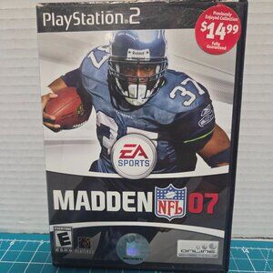 Madden 07 NFL - Sony PS2 Playstation 2 CIB Complete Tested Game